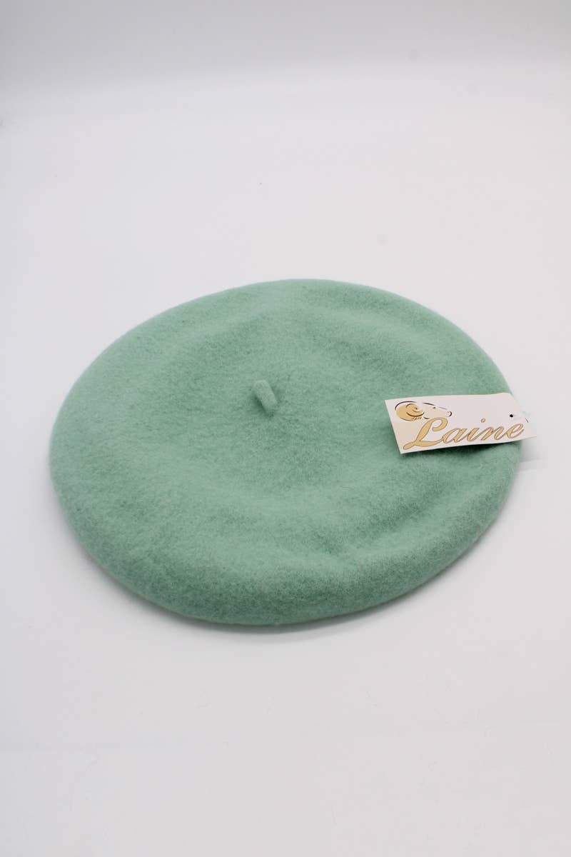 Hologramme Paris - Vendita all'ingrosso Basco - Unisex - Berretto classico in pura lana128