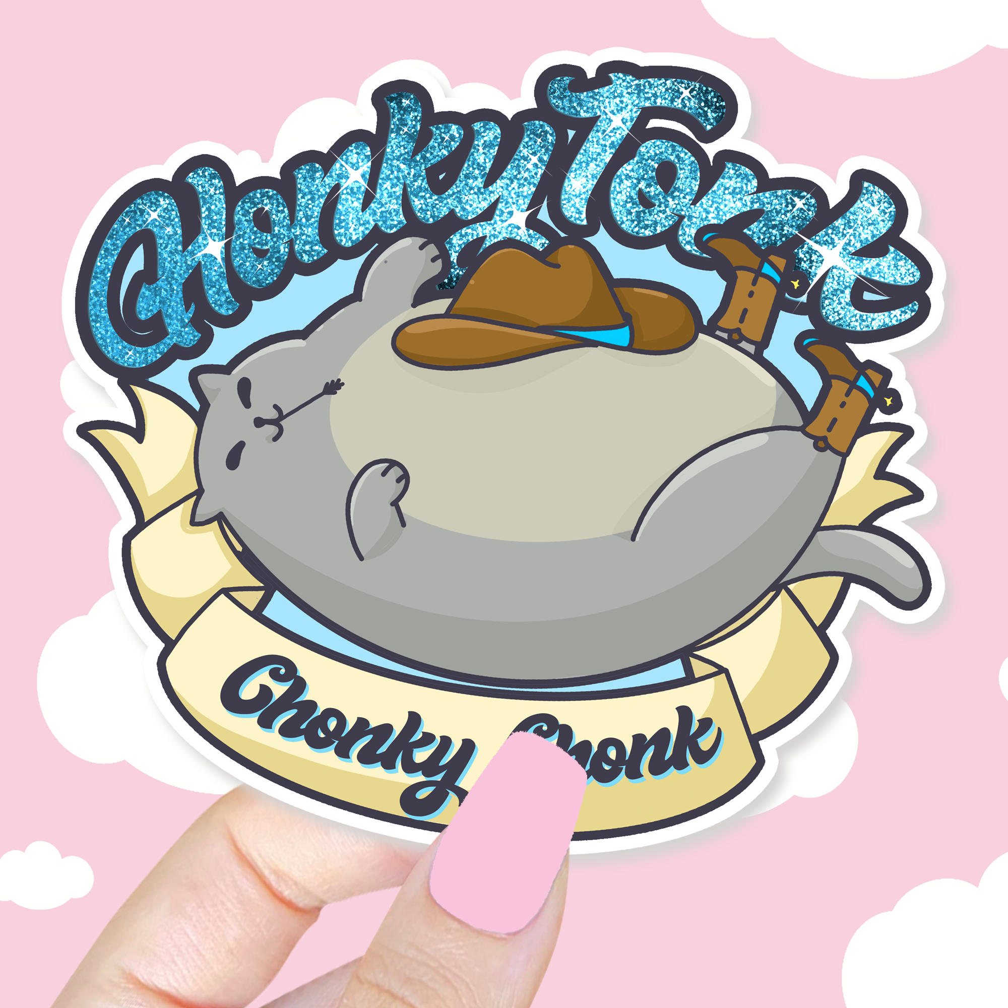 Lil Charmery - Wholesale Sticker - Honky Tonk Chonky Chonk Sticker7