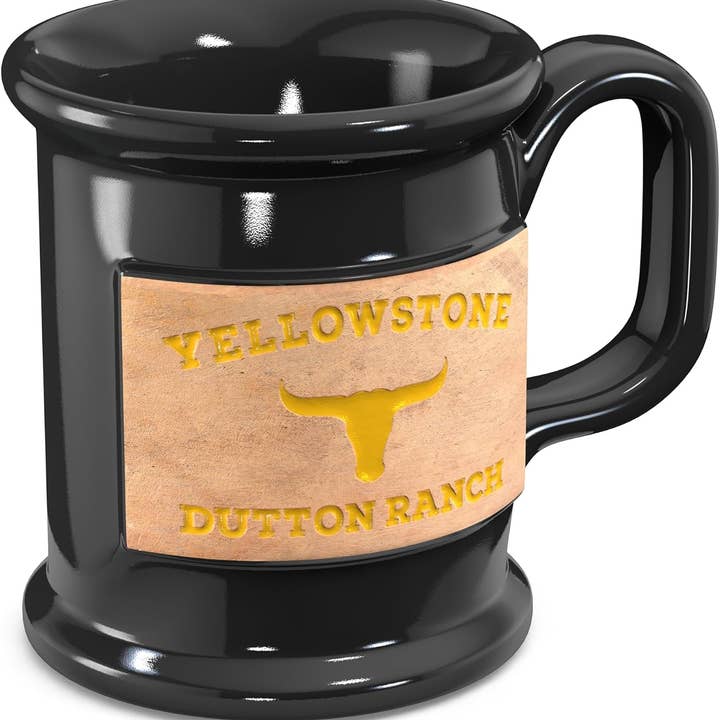 Old Southern Brass - Vendita all'ingrosso Tazza - Tazza da caffè in ceramica fatta a mano - Yellowstone Dutton Ranch1