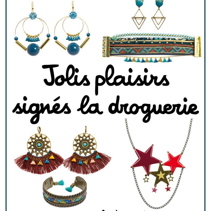 DIY Jewelry Book "Pretty Pleasures by La Droguerie" for wholesale by LA DROGUERIE