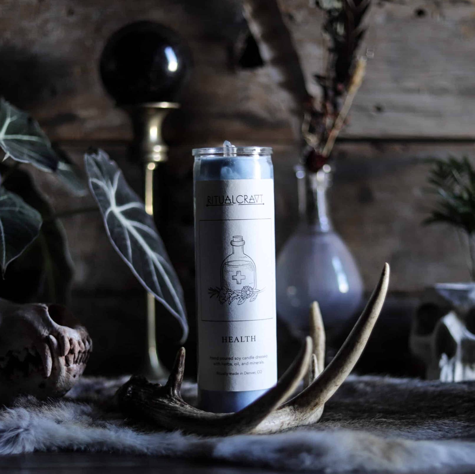 Ritualcravt - Wholesale Votive Candle - Health. Dressed Candle.