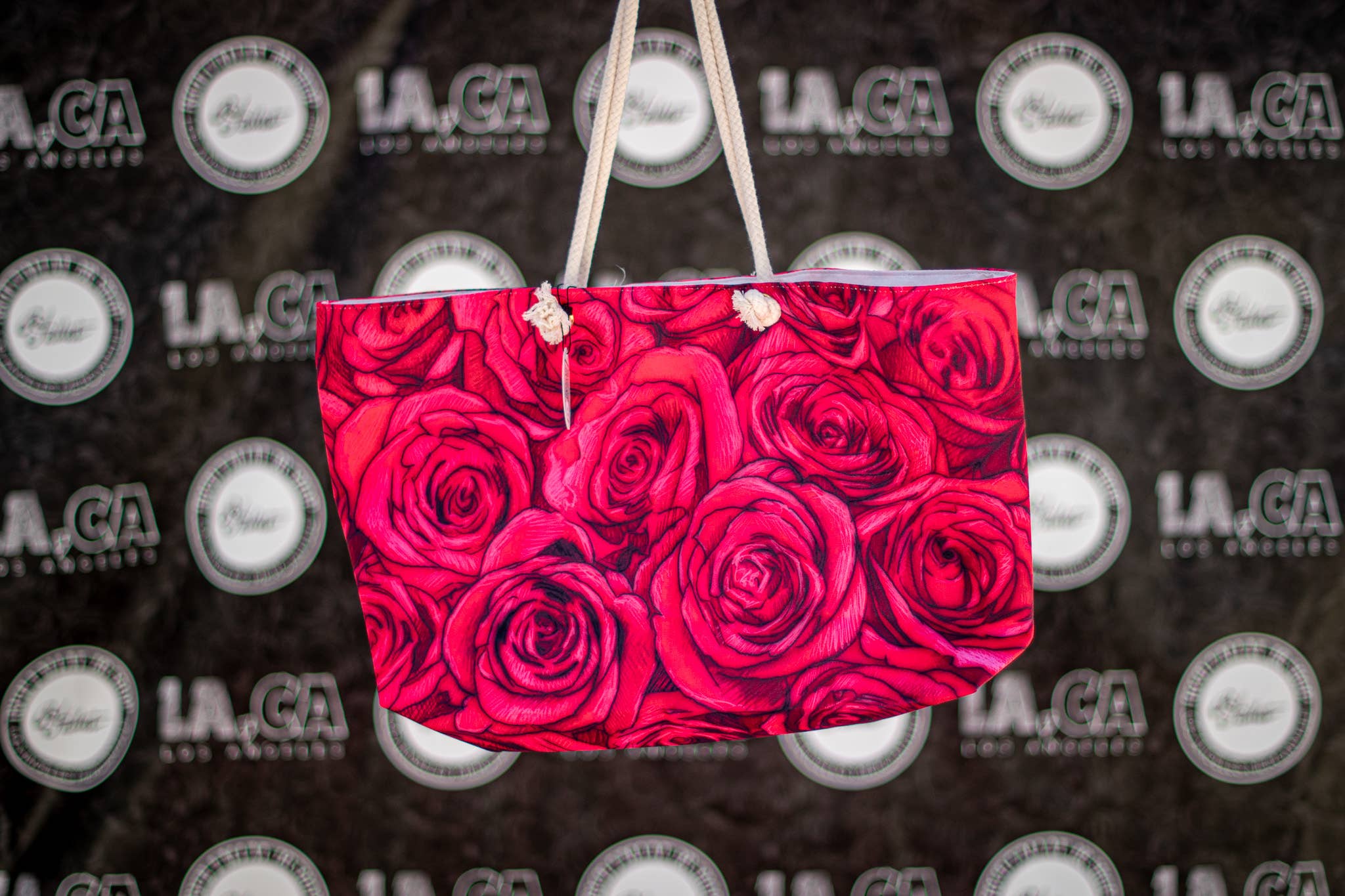 Los Angeles Mercantile™ - Wholesale Weekender Bag - Women's - Rose Weekender Bag2