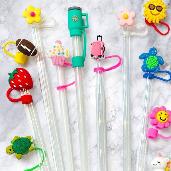 Queens Designs - Wholesale Drinking Straw - Straw Toppers