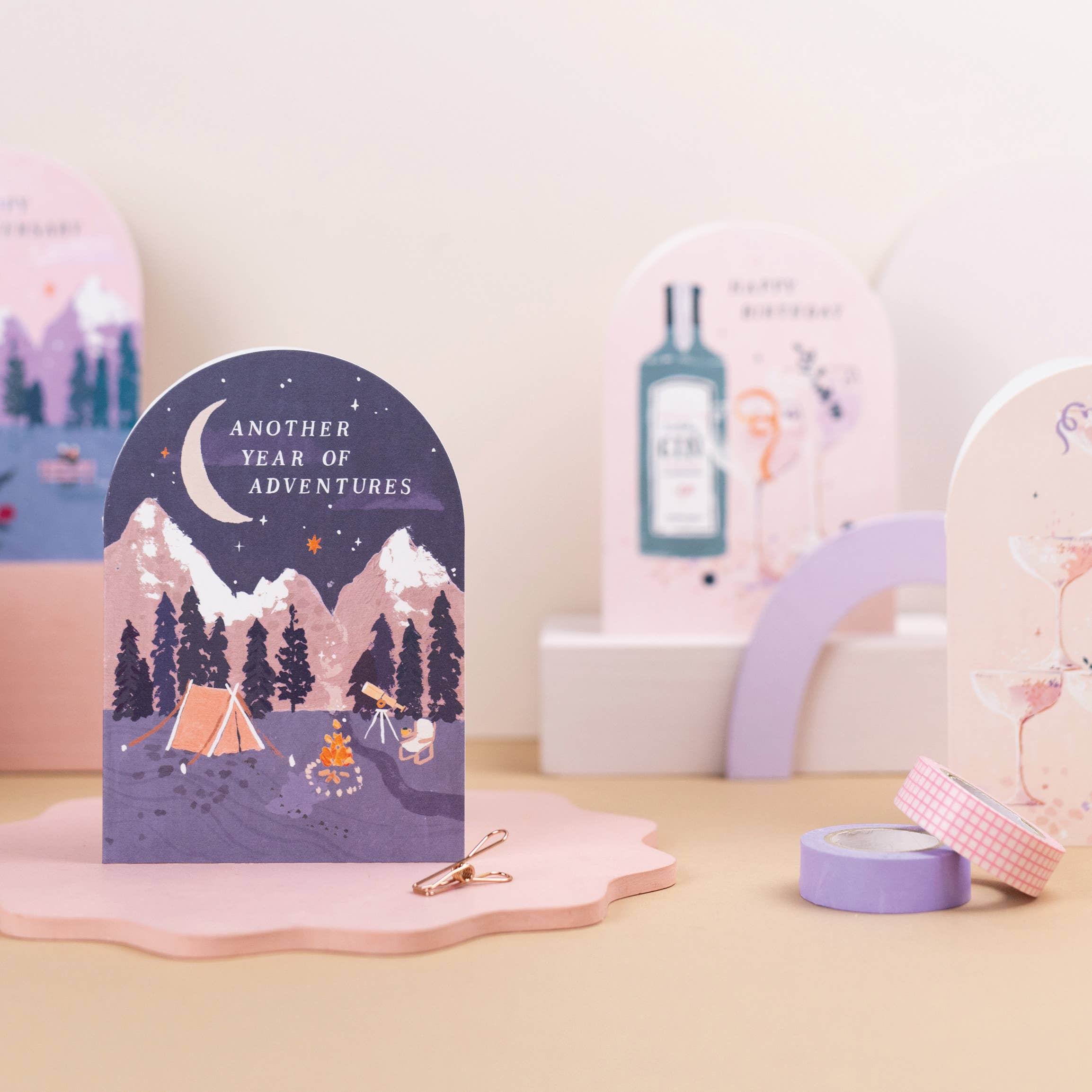 Sister Paper Co. - Wholesale Birthday Card - Happy Birthday Gin Card | Birthday Cards | Cocktail Card8