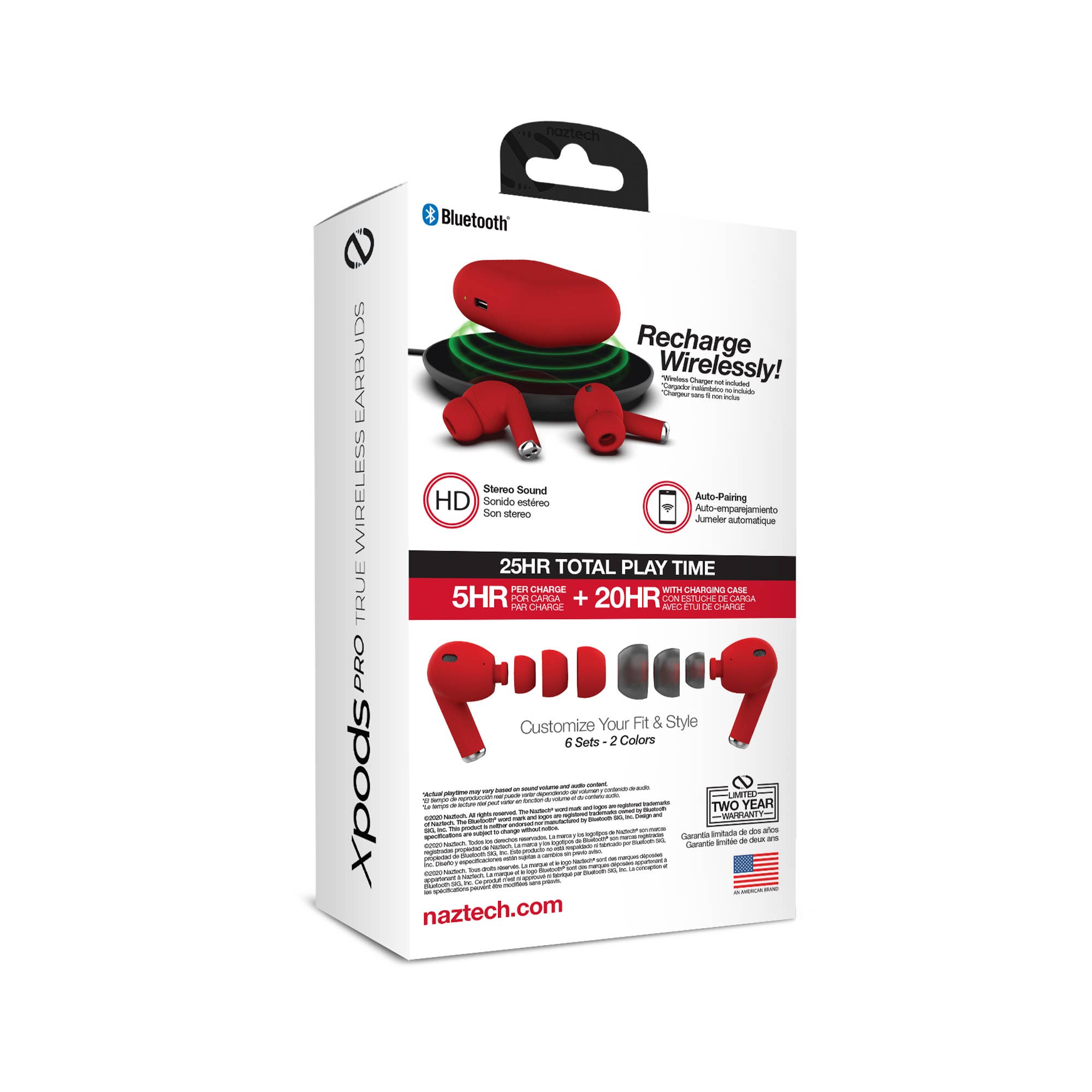 JupiterGear Home - Vente Écouteurs - Naztech Xpods PRO TWS avec boîtier de charge sans fil44