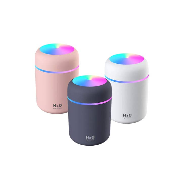 42POPS - Venta al por mayor Humidificadores - Humidificador Portátil Mini Colorido Difusor de Aceites Esenciales4