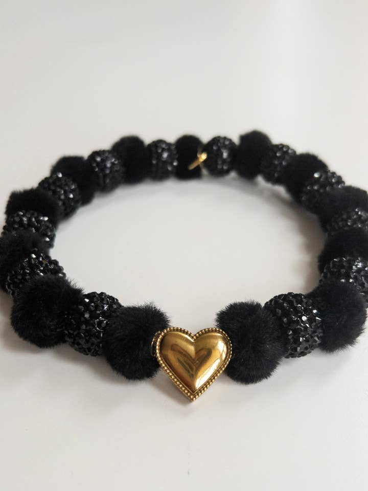 Glamorös fluffig lakritshalsband för wholesale av GIGI’S USA