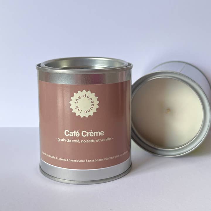 Scented Candle ~ Café Crème for wholesale by The Dopamine Lab