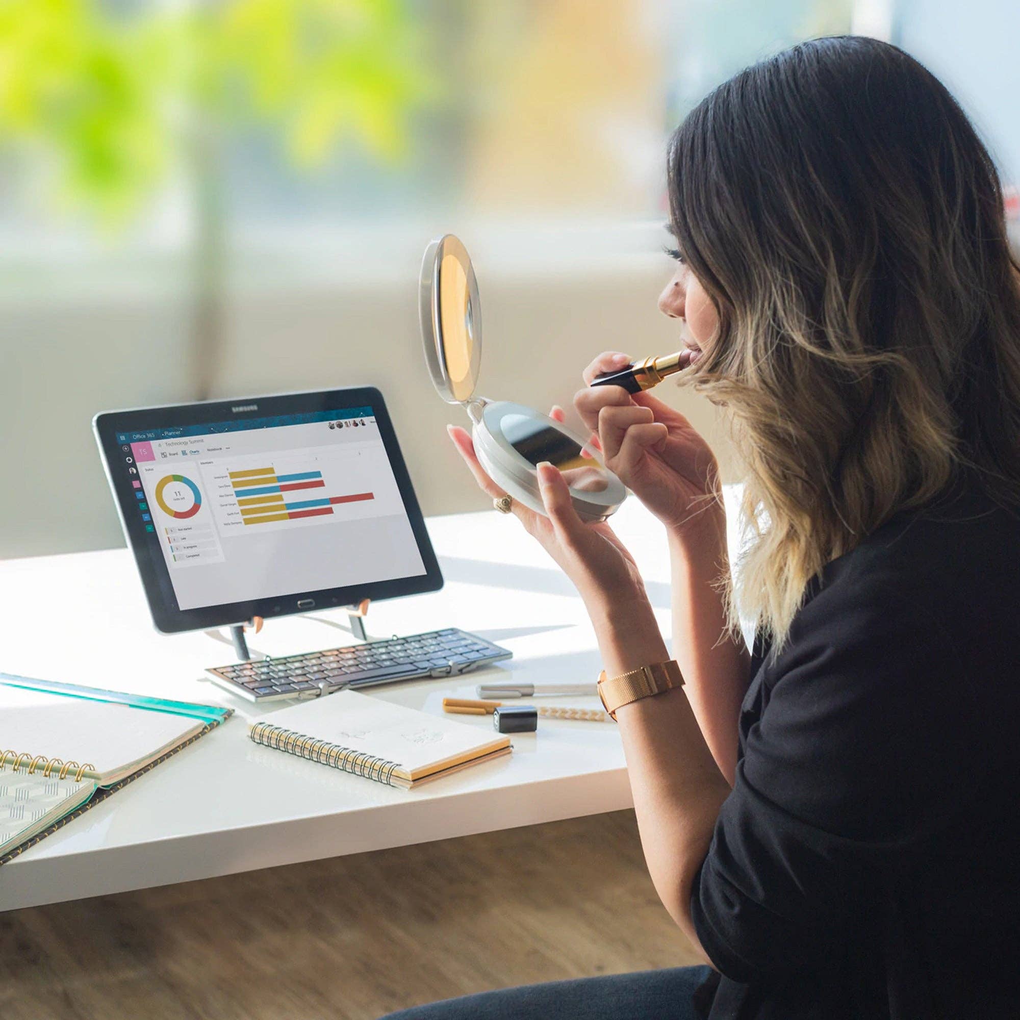 Zadro, Inc. - Wholesale Compact Mirror - Lighted Travel Mirror with Magnification & Folding-to-Compac9