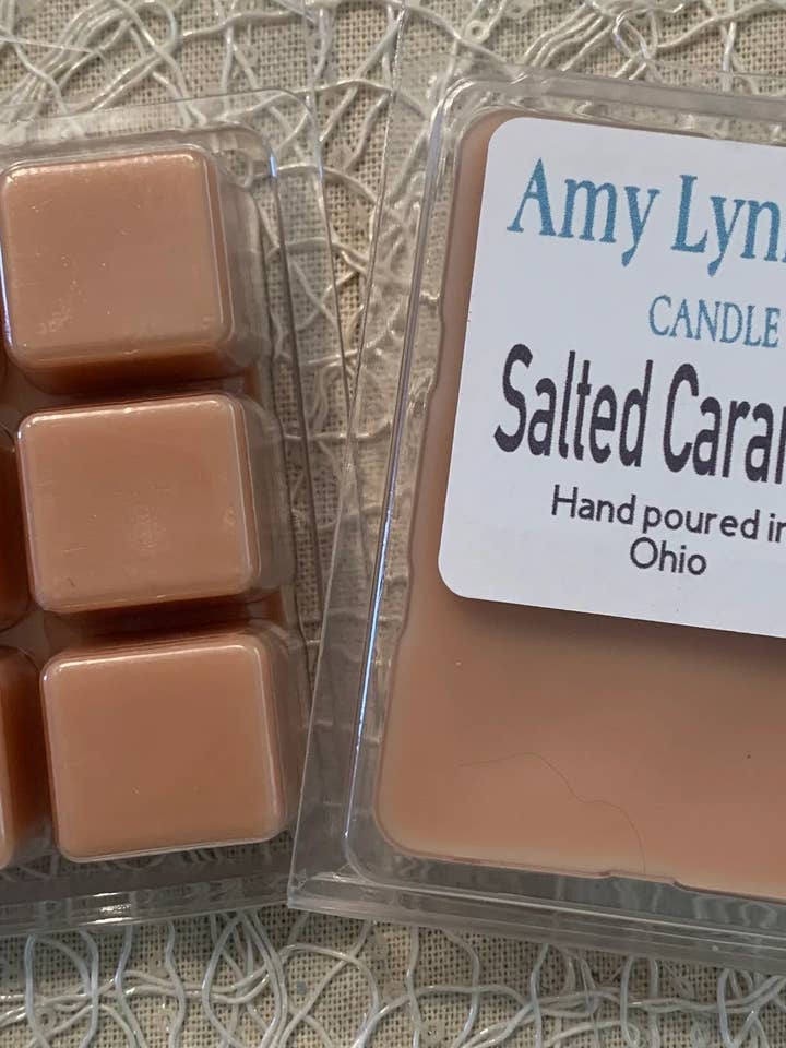Salted Caramel Wax Melts for wholesale by Amy Lynne Candle Company