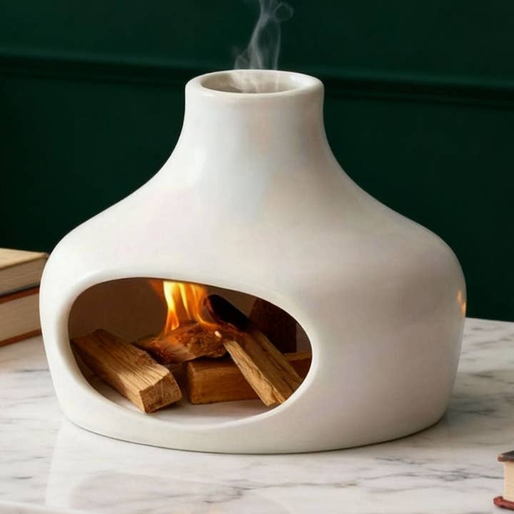 Palo Santo Chimney – Smudge Stick and Sage Burner for wholesale by Sanctum