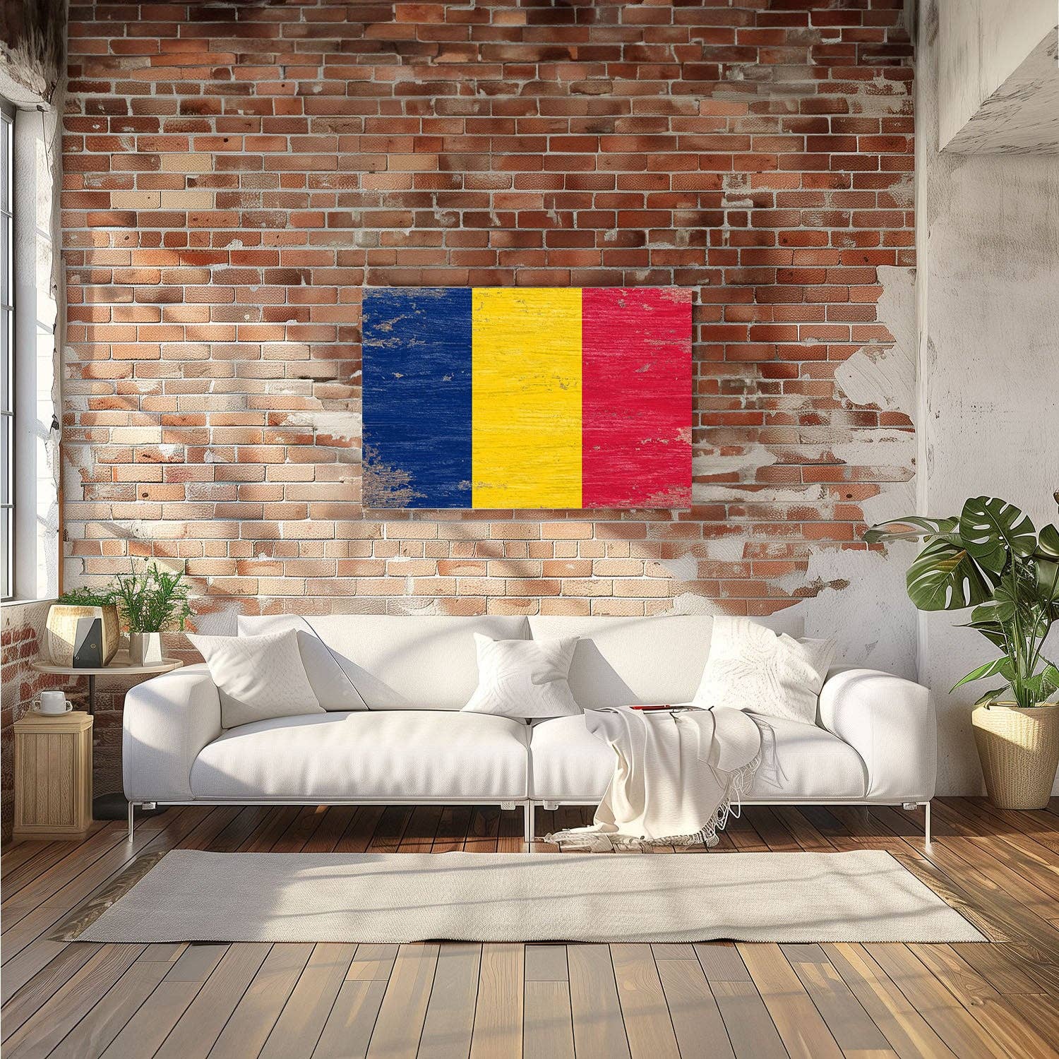 Print Frame Box - Wholesale Flag - Chad Flag Wall Art9