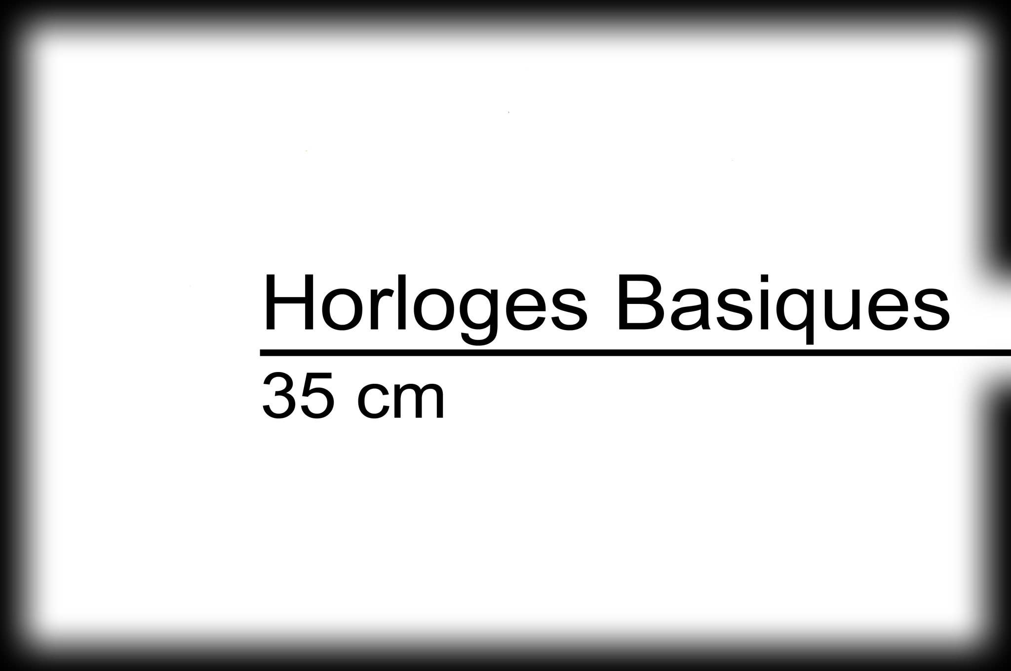 CP INTERNATIONAL - Vente Horloges murales - Horloges Basiques 35 cm0