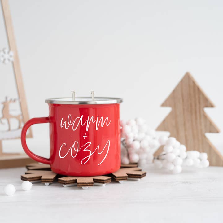 Gia Roma - Wholesale Jar/Filled Candle - Christmas Scented Candles Soy, Unique Holiday Mug Candles lg4