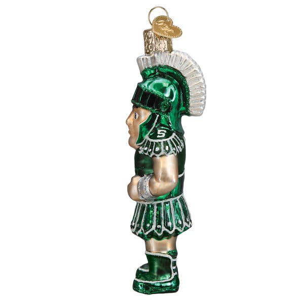 Old World Christmas - Wholesale Ornament - Michigan State Sparty Ornament3