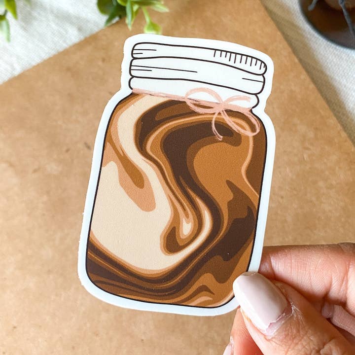 Created By Christine - Wholesale Sticker - Iced Coffee Sticker0