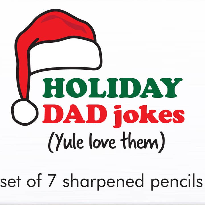 SNIFTY – wholesale Pencil – HOLIDAY DAD JOKES PENCIL SET