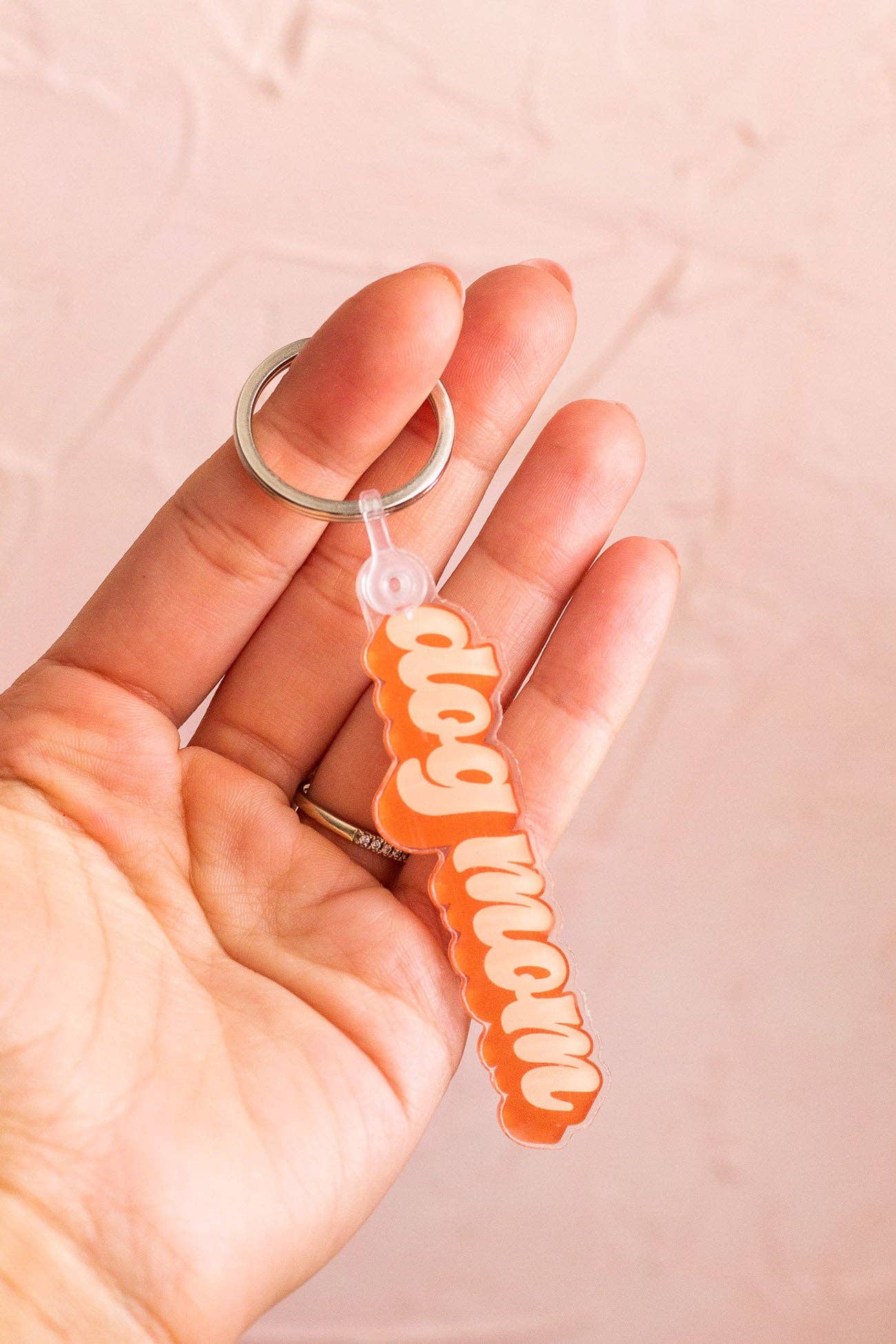 The Print Pantry - Wholesale Keychain - Women's - Dog Mom Keychain3