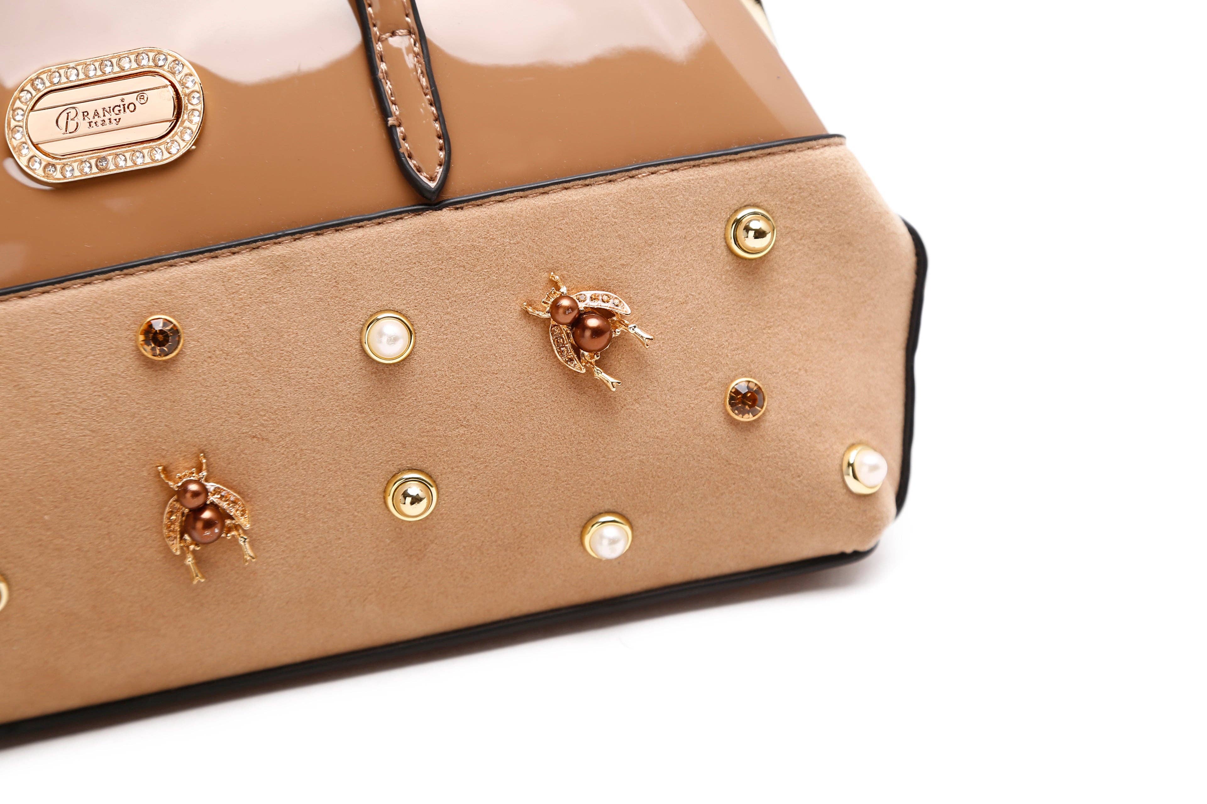 Brangio (Italy) Company Inc. – wholesale Crossbody bag – Women's – Brangio Italy Chic Patent Leather Crossbody Bag6