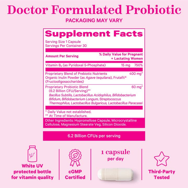 Pink Stork – wholesale Pre-natal supplement – Maternity – Prenatal Probiotic