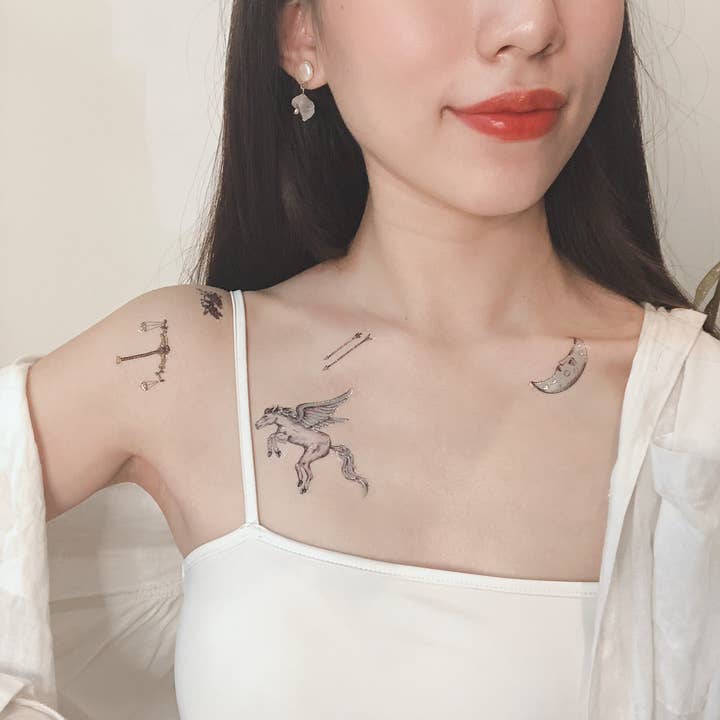 PAPERSELF - Wholesale Temporary Tattoo - Mythology Temporary Tattoos Stickers9