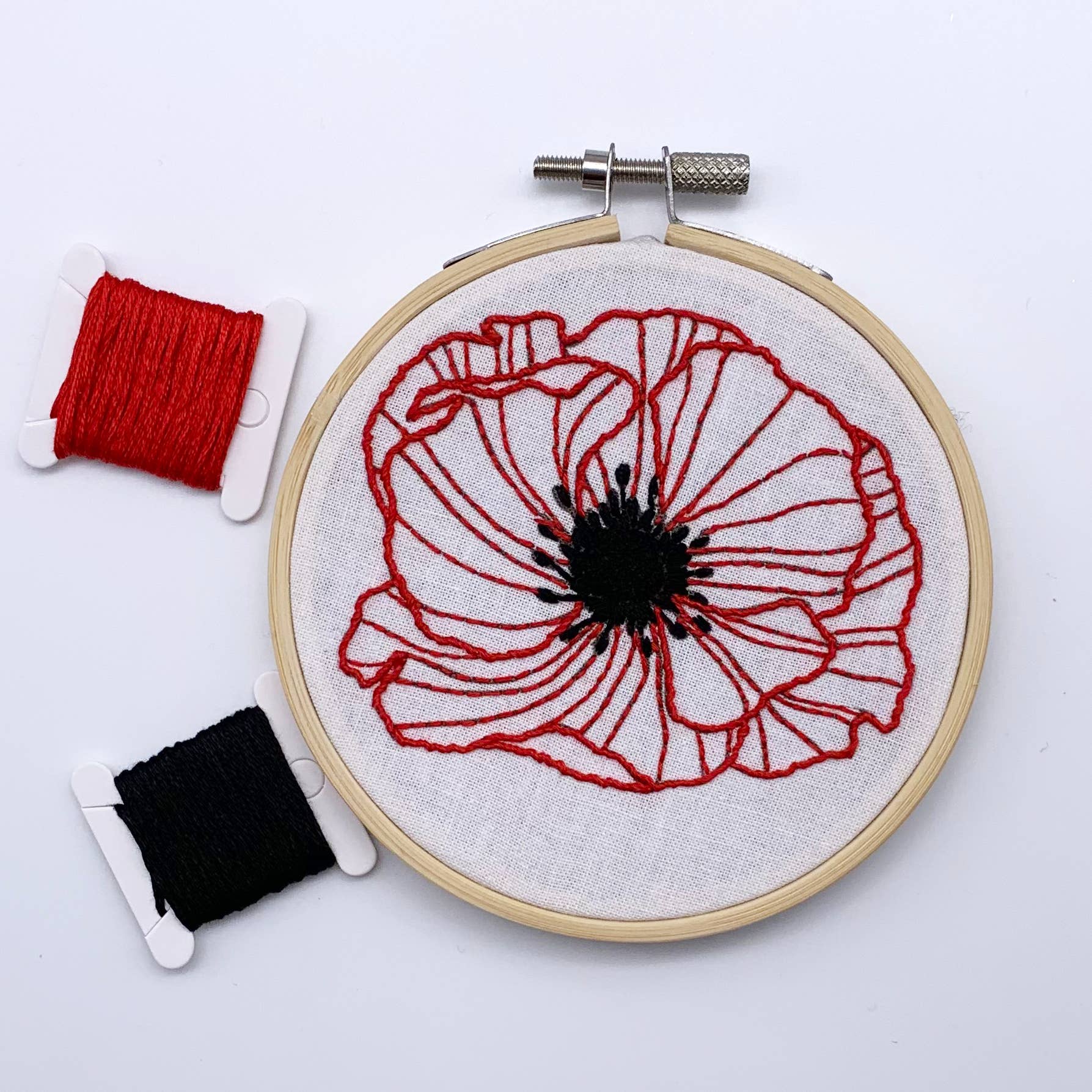 Cinnamon Stitching - Venta al por mayor Material para bordado/punto de cruz - Kit de bordado Poppy Mini4