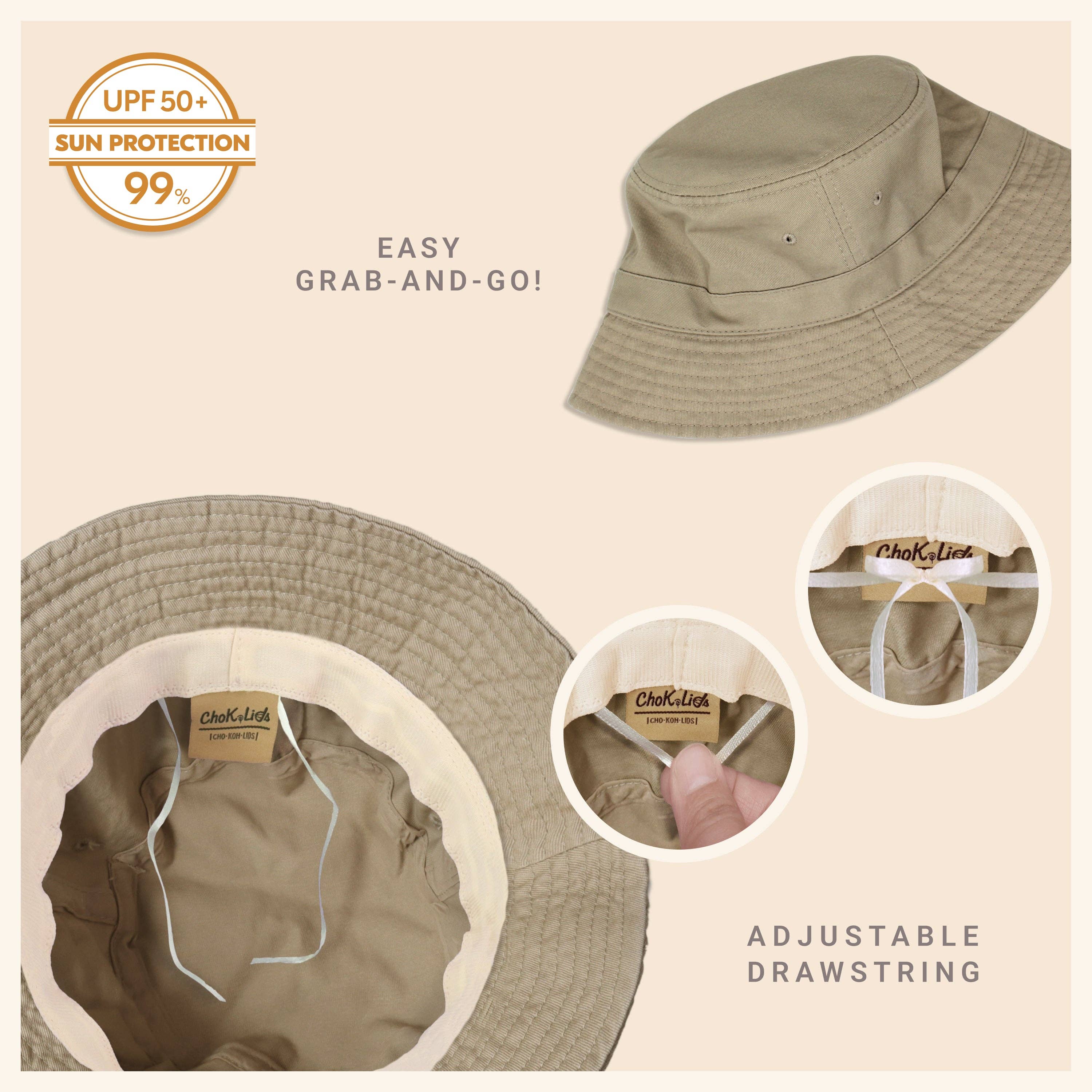 ChoKoLids – Engroshandel Bucket hat - Dame – CHOK.LIDS lærred spand hat35