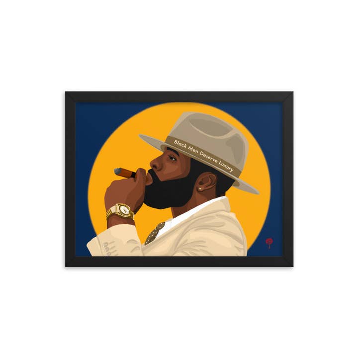 Gli uomini neri meritano una stampa di lusso per la vendita all'ingrosso da parte di KandyAppleTree