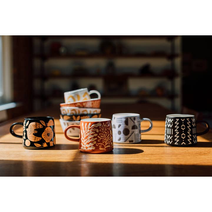 Danica Studio - Wholesale Coffee Mug - Danica Studio Myth Imprint Stoneware Mugs 12 oz