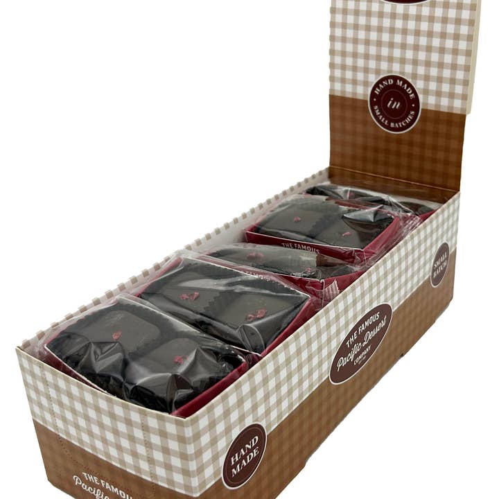 World Wide Gourmet Foods, Inc. - Wholesale Chocolate Box - 2-Piece Dark Chocolate Raspberry Meltaways 5 Caddy Bundle