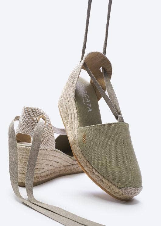 VISCATA - Wholesale Wedges - Women's - Escala Canvas Wedges Limited Edition5