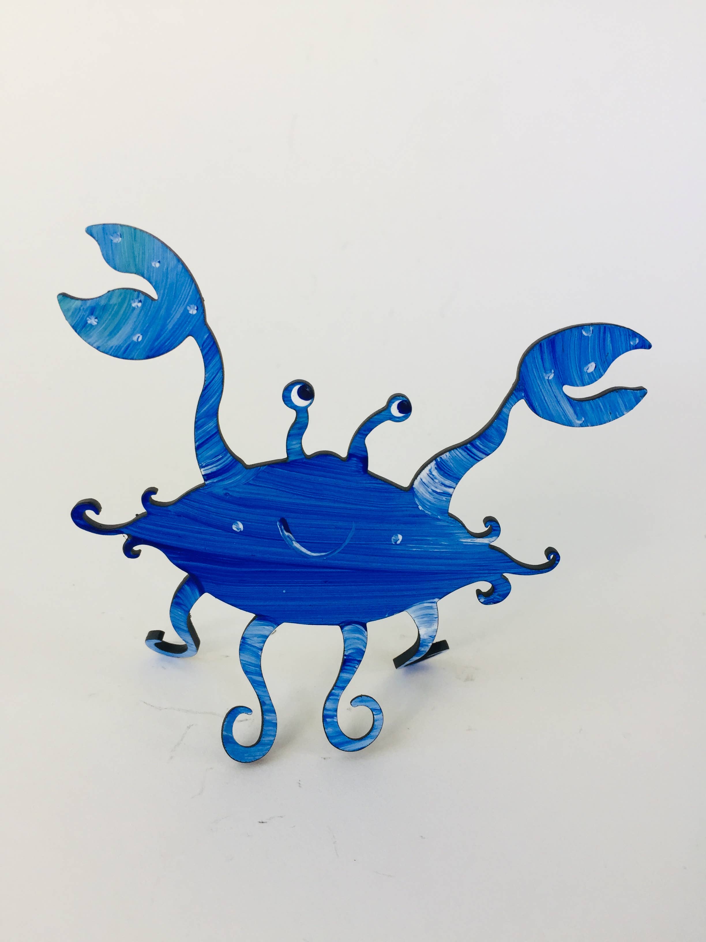 Octopus Adventure by Rebecca Duffy Bush - Wholesale Sculpture - Crab Sculpture - Hand Painted -Small & Medium - Photo Holder19