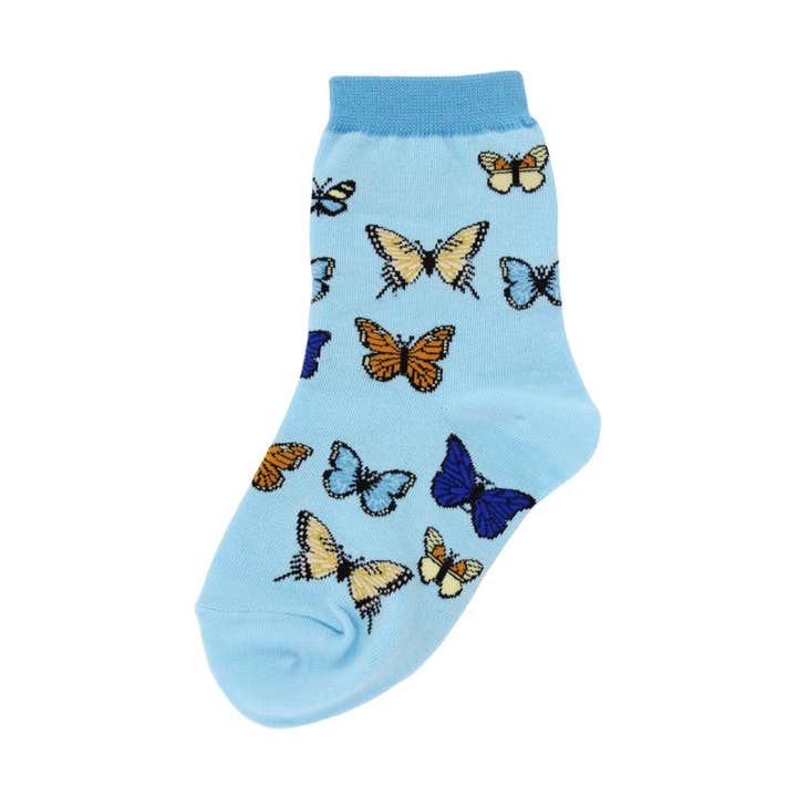 Barns fjärilstrumpor för wholesale av Foot Traffic Socks