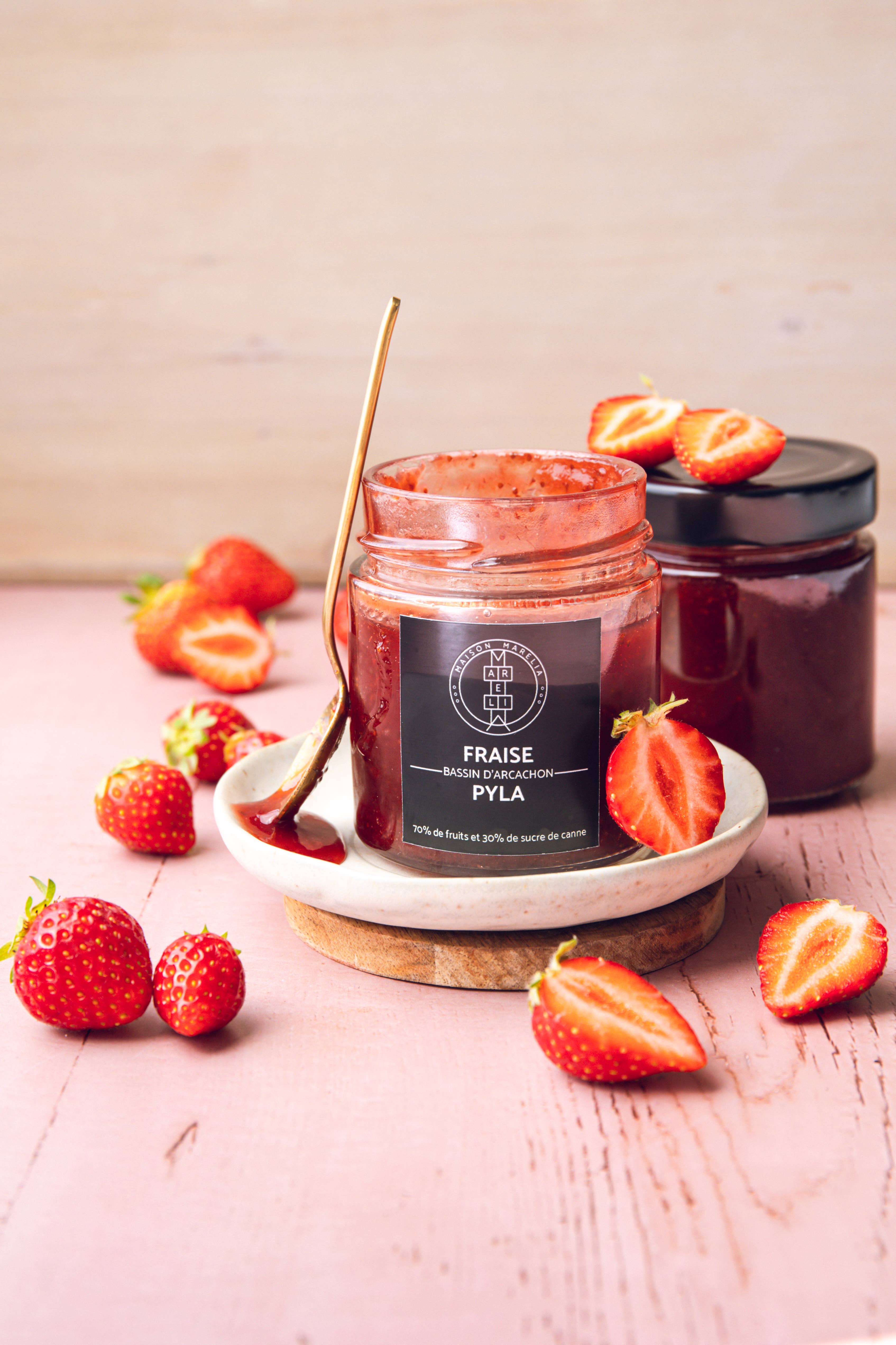 MAISON MARELIA – wholesale Jam/jelly – STRAWBERRY "PYLA" Fruit-based preparation1
