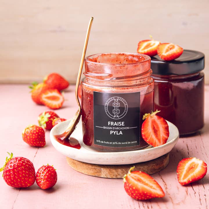 MAISON MARELIA - Wholesale Jam/Jelly - STRAWBERRY "PYLA" Fruit-based preparation1