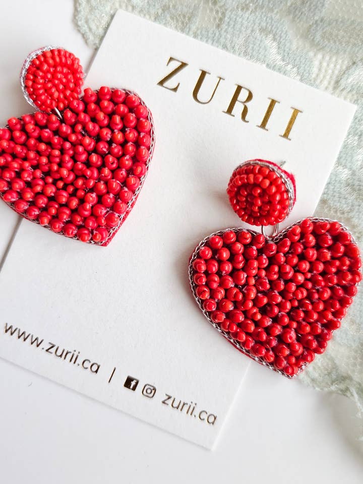 Red hearts for wholesale by Zurii.ca