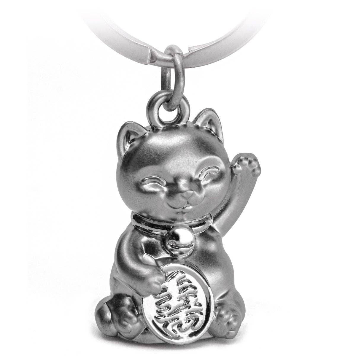 FABACH – Die Schlüsselanhänger-Schmiede - Wholesale Keychain - Unisex - Lucky cat waving cat keychain “Maneki Neko” - cute lucky cat cat pendant - cat lucky charm2