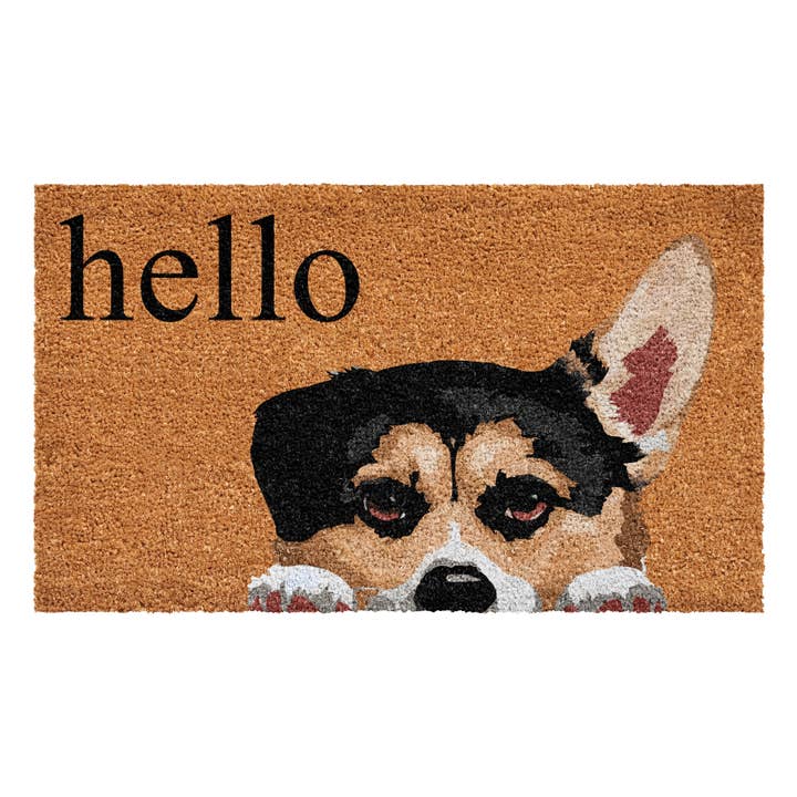 Corgi Dog Pet Doormat for wholesale by Calloway Mills
