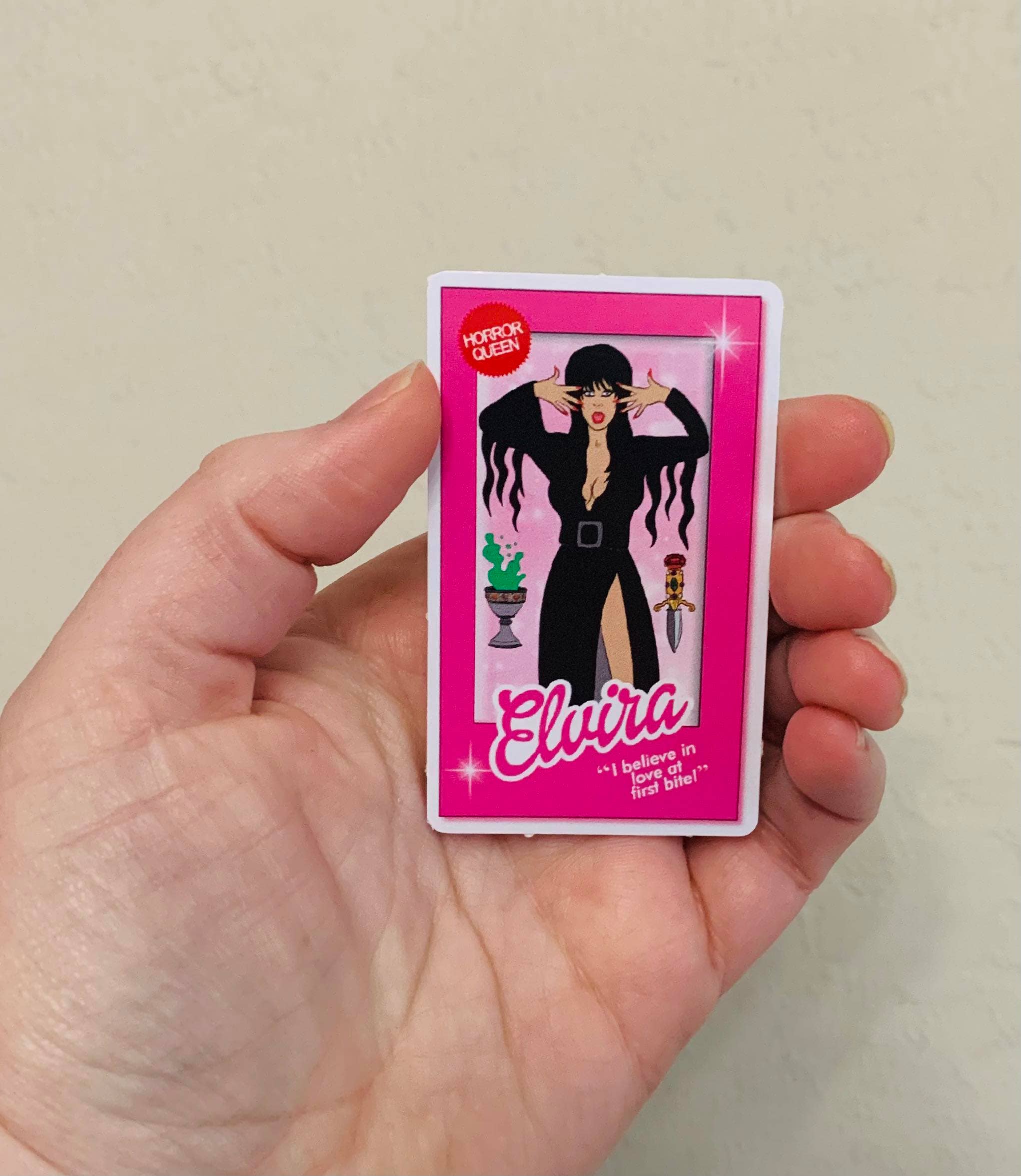 Oily Graphic Creations - Wholesale Sticker - Elvira Horror Doll- Horror Dolls Stickers/Magnet