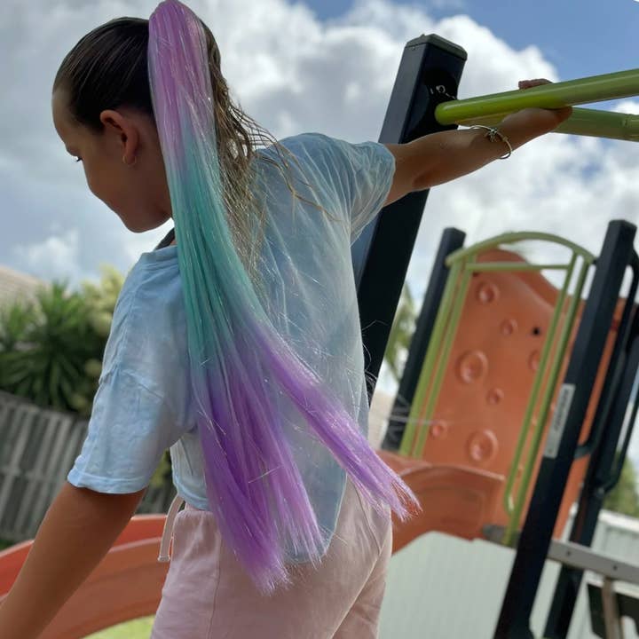 Long Unicorn Pony - Goody Gumdrop - 26" for wholesale by Poppet Locks