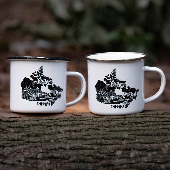 Canada, Camping Mug for wholesale by Mountain Mornings