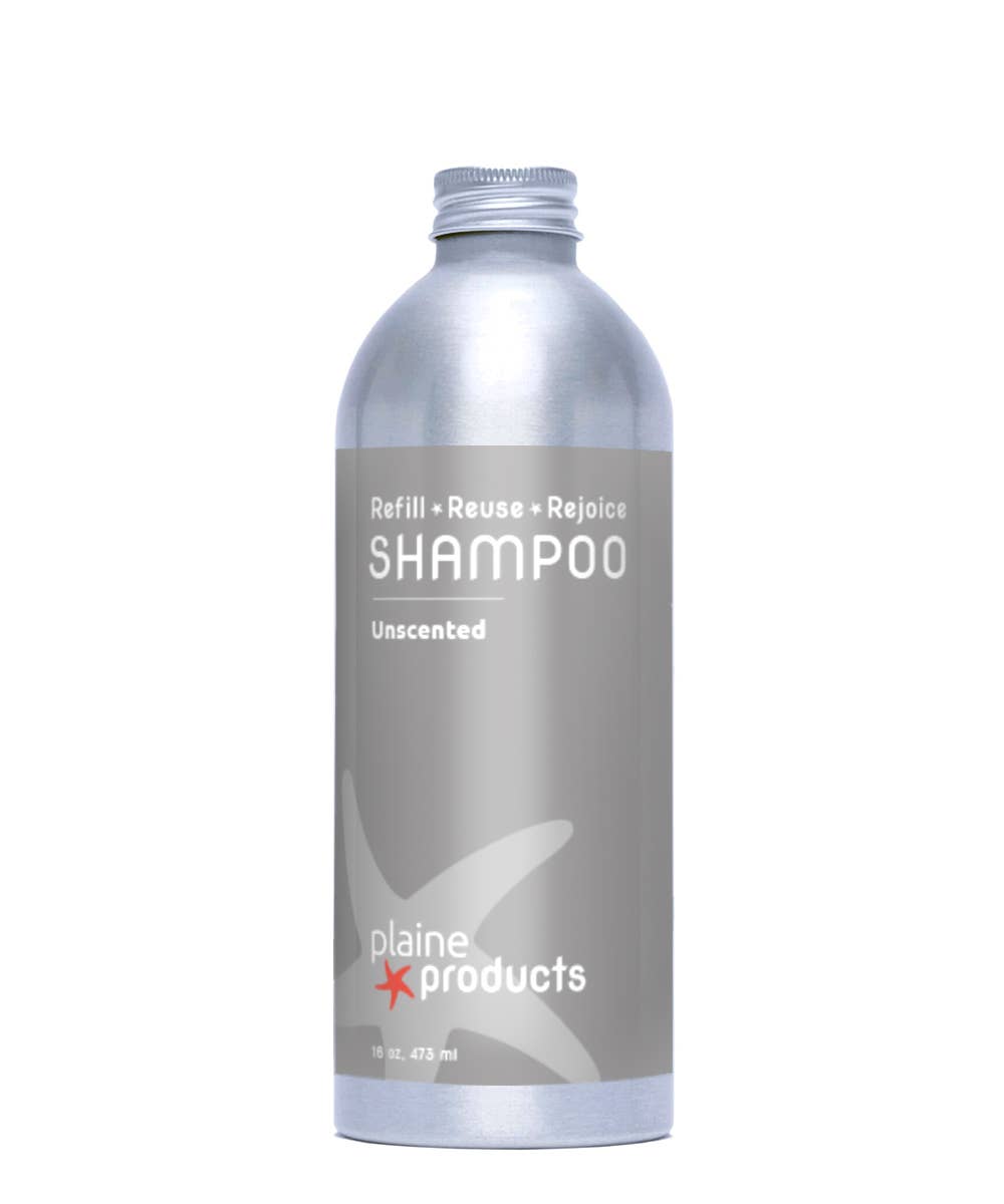 Plaine Products - Wholesale Hair Shampoo - Shampoo 16 oz (pump not included) Reusable packaging4