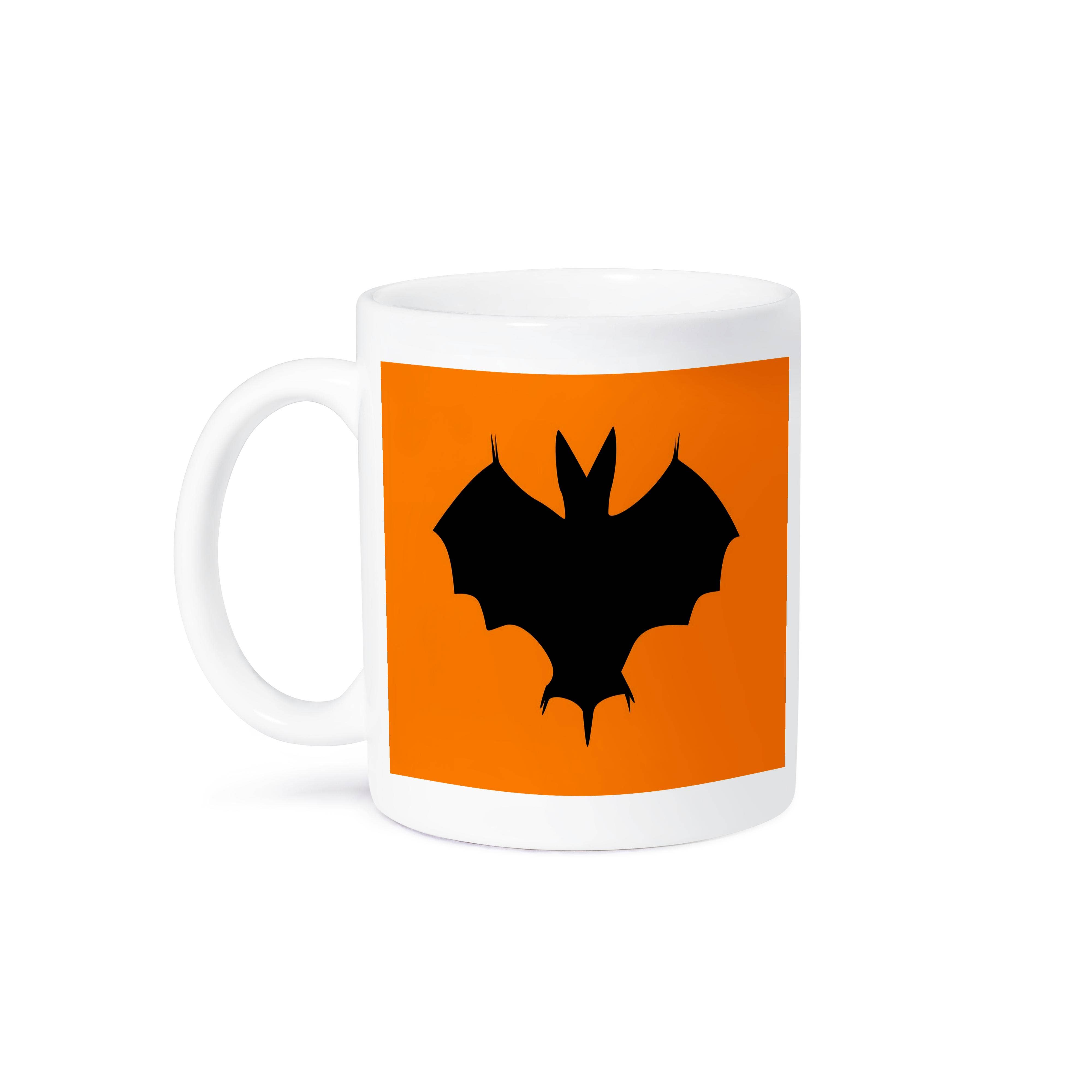 3dRose - Wholesale Coffee Mug - 3dRose, Simple Silhouette Of A Halloween Bat, Mug8