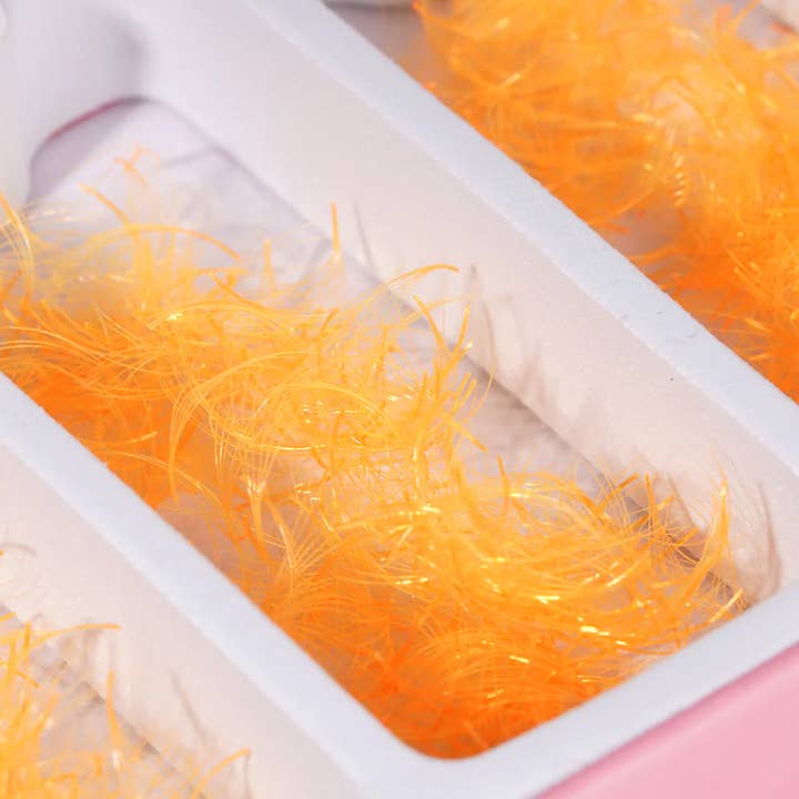 Eyesy Lash - Wholesale False/fake eyelashes - ORANGE Premade Fans - Color Promade Fans 3D-10D - C, D, M, L