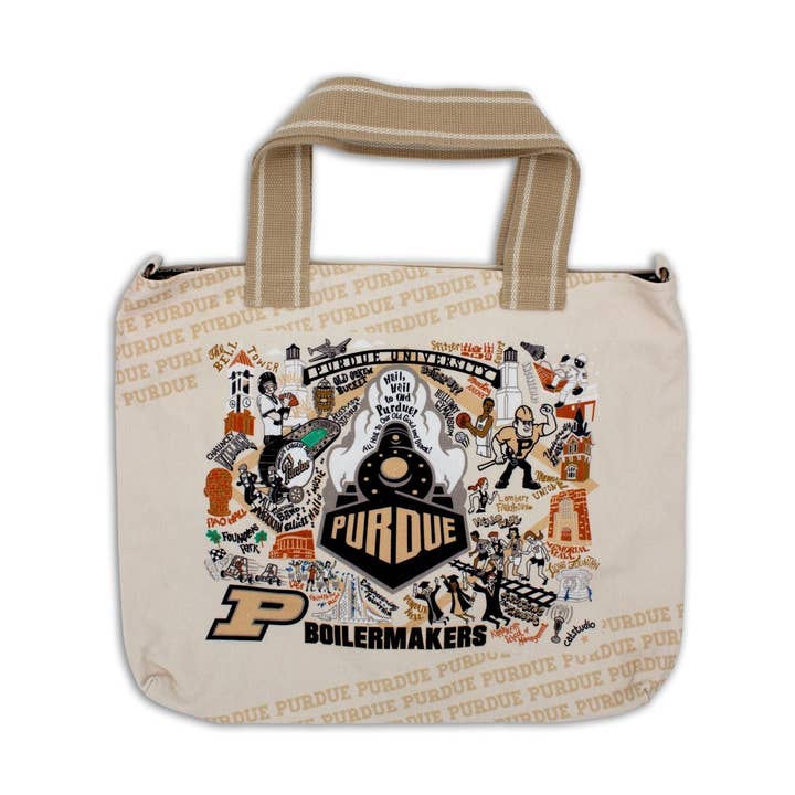 Purdue University Collegiate Tote Bag for wholesale by catstudio