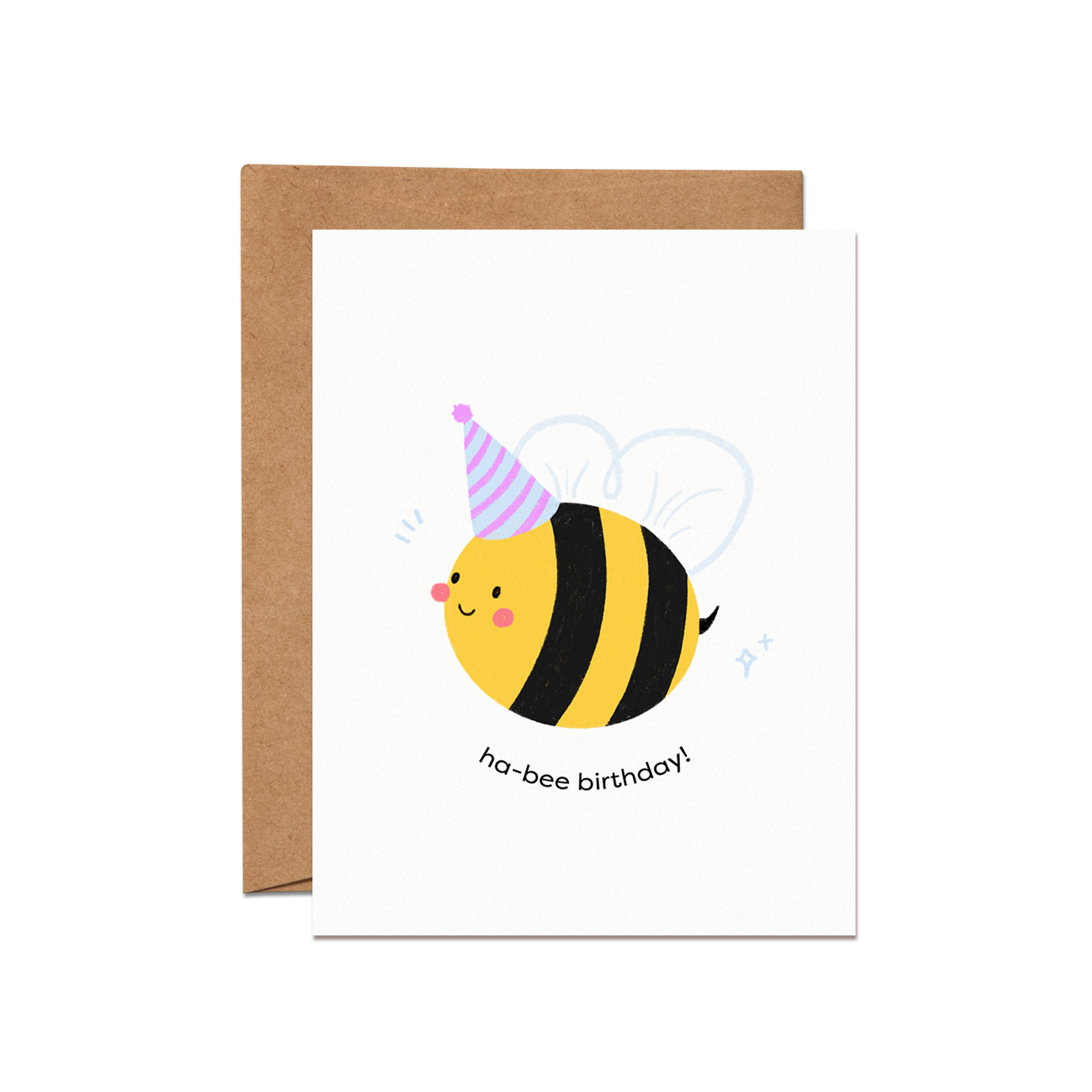 Chat Papier - Wholesale Birthday Card - Ha-Bee Birthday Card0