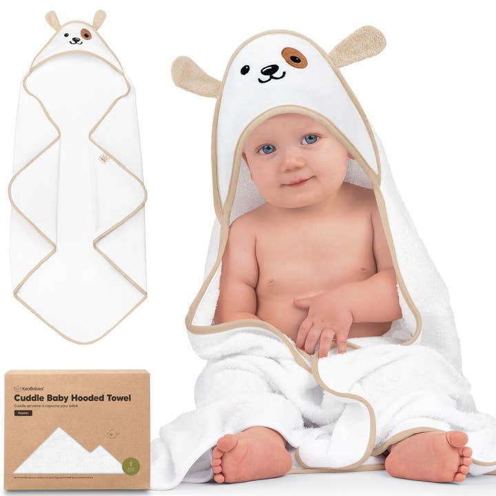 KeaBabies Cuddle Baby Hooded Towel for wholesale by KeaBabies