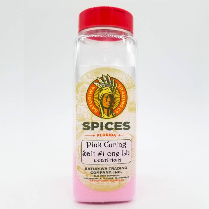 Saturiwa Trading Company - Wholesale Salt - Curing salt # 1 1 Lb shaker