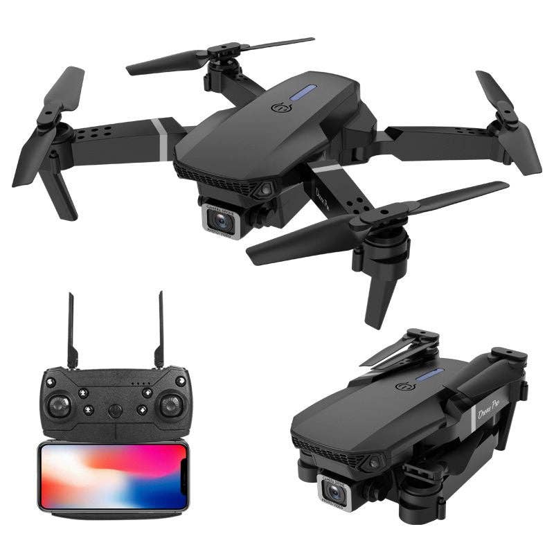 Naomi's Happy Place Shop - Wholesale Drone - Foldable Air Drone FPV Live Video RC Quadcopter For UAV Beginner Custom Route; One Key Backward1