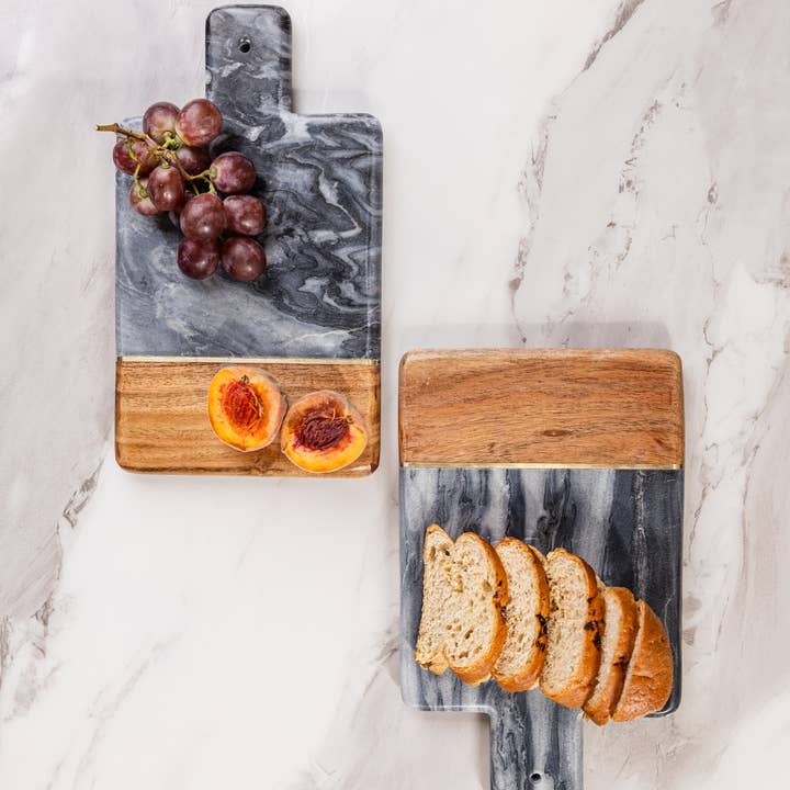 LuxeDesigns Co LLC - Wholesale Cheese board - Artisan Premium Black PaddleBoard Cheeseboard1